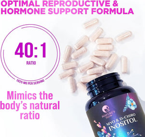 NATURE´S GLOW - Nature's Glow Myo-Inositol & D-Chiro Inositol 120 Capsulas - The Red Vitamin MX - Suplementos Alimenticios - {{ shop.shopifyCountryName }}