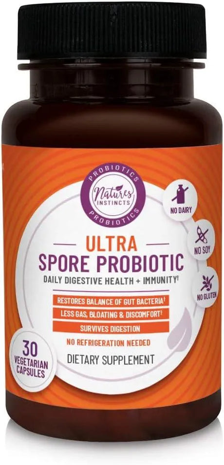 NATURES INSTINCTS - Natures Instincts Ultra Spore Probiotic 30 Capsulas - The Red Vitamin MX - Suplementos Alimenticios - {{ shop.shopifyCountryName }}