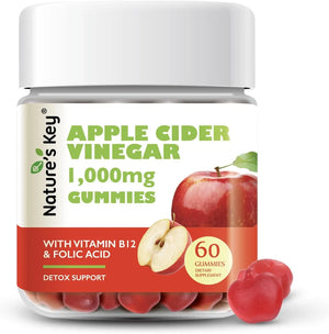 NATURE´S KEY - Nature's Key Apple Cider Vinegar 60 Gomitas - The Red Vitamin MX - Suplementos Alimenticios - {{ shop.shopifyCountryName }}