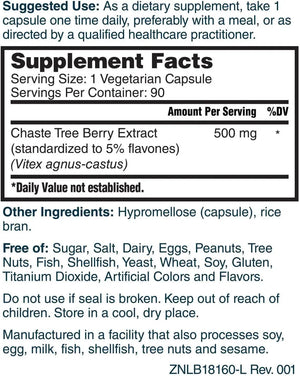 NATURES LAB - Nature's Lab Baya Casto Berry 500Mg. 90 Capsulas - The Red Vitamin MX - Suplementos Alimenticios - {{ shop.shopifyCountryName }}