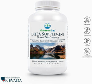 NATURES LAB - Nature's Lab DHEA 50Mg. 300 Capsulas - The Red Vitamin MX - Suplementos Alimenticios - {{ shop.shopifyCountryName }}