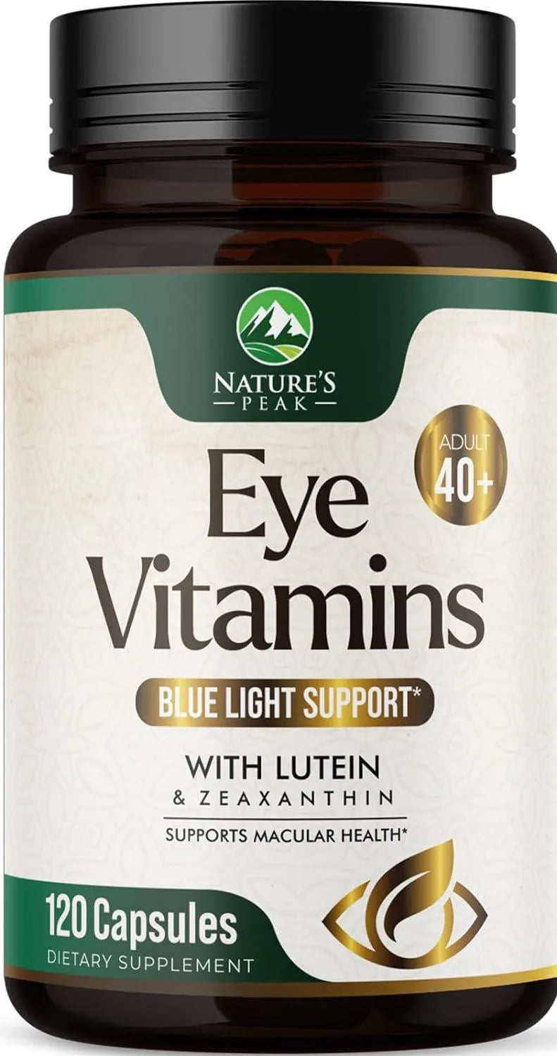 NATURE´S PEAK - Nature's Peak Eye Vitamins with Lutein, Zeaxanthin, Bilberry & Zinc 120 Capsulas - The Red Vitamin MX - Suplementos Alimenticios - {{ shop.shopifyCountryName }}