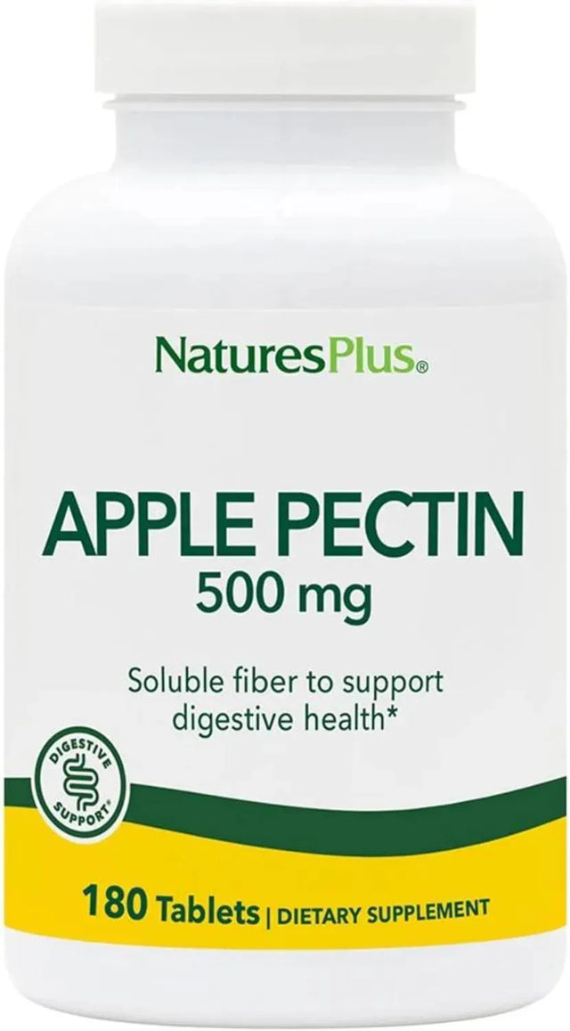 NATURES PLUS - Nature's Plus Apple Pectin 500Mg. 180 Tabletas - The Red Vitamin MX - Suplementos Alimenticios - {{ shop.shopifyCountryName }}