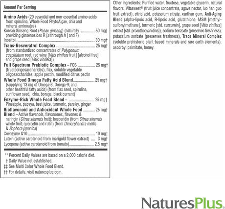 NATURES PLUS - Nature's Plus Source of Life Gold Multivitamin Liquid 30oz. - The Red Vitamin MX - Suplementos Alimenticios - {{ shop.shopifyCountryName }}