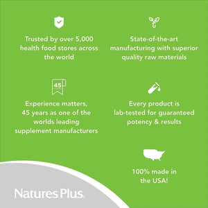 NATURES PLUS - NaturesPlus Chlorophyll Complex 90 Capsulas - The Red Vitamin MX - Suplementos Alimenticios - {{ shop.shopifyCountryName }}