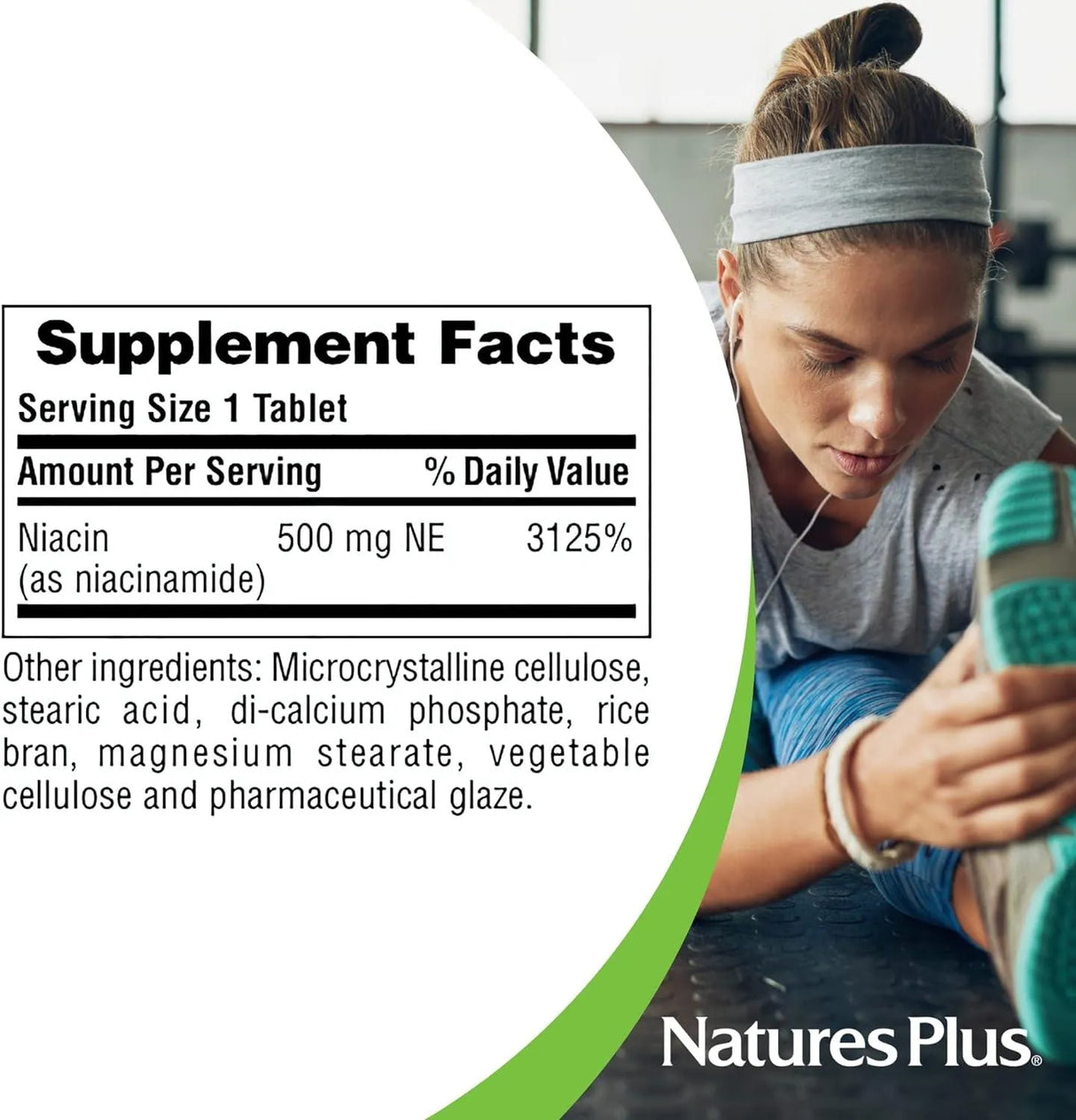 NATURES PLUS - NaturesPlus Niacinamide 500Mg. 90 Tabletas - The Red Vitamin MX - Suplementos Alimenticios - {{ shop.shopifyCountryName }}