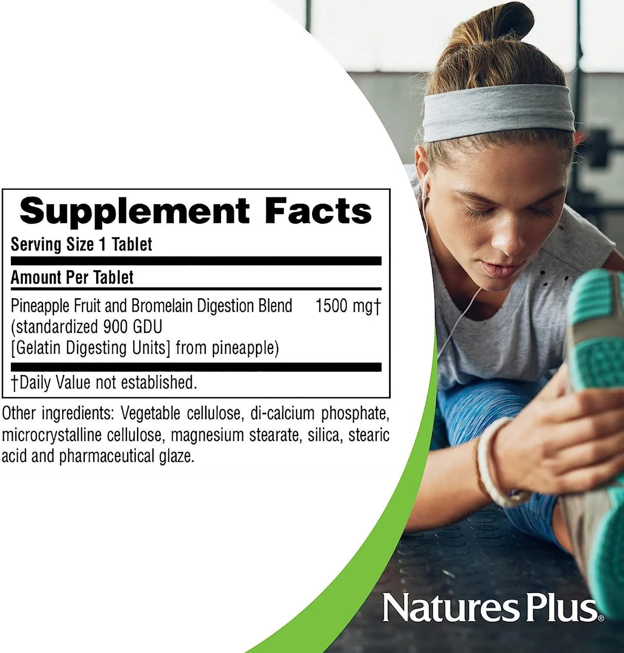 NATURES PLUS - NaturesPlus Ultra Bromelain 1500Mg. 60 Tabletas - The Red Vitamin MX - Suplementos Alimenticios - {{ shop.shopifyCountryName }}