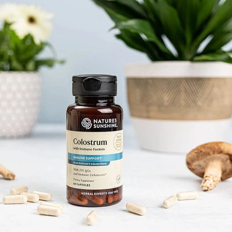 NATURES SUNSHINE - Nature's Sunshine Colostrum with Immune Factors 60 Capsulas - The Red Vitamin MX - Suplementos Alimenticios - {{ shop.shopifyCountryName }}