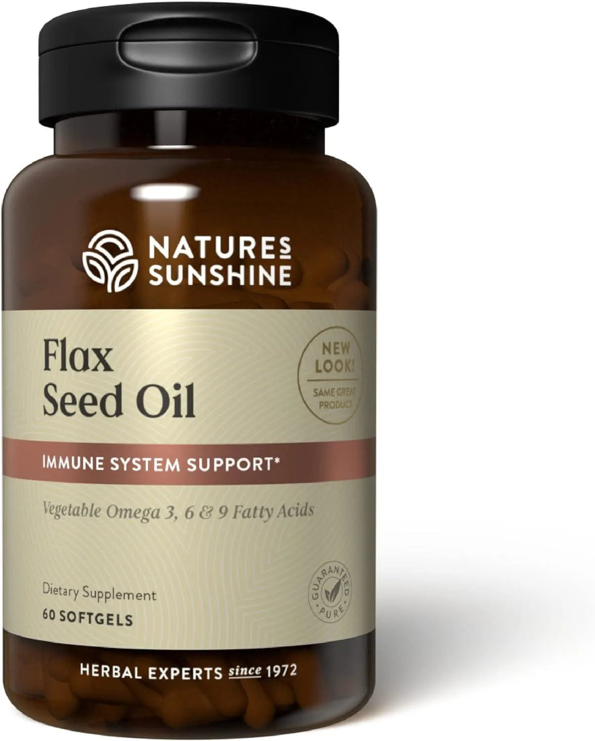 NATURES SUNSHINE - Nature's Sunshine Flax Seed Oil 60 Capsulas Blandas - The Red Vitamin MX - Suplementos Alimenticios - {{ shop.shopifyCountryName }}