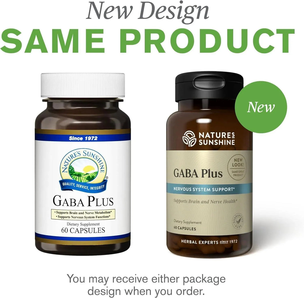 NATURES SUNSHINE - Nature's Sunshine GABA Plus 60 Capsulas - The Red Vitamin MX - Suplementos Alimenticios - {{ shop.shopifyCountryName }}