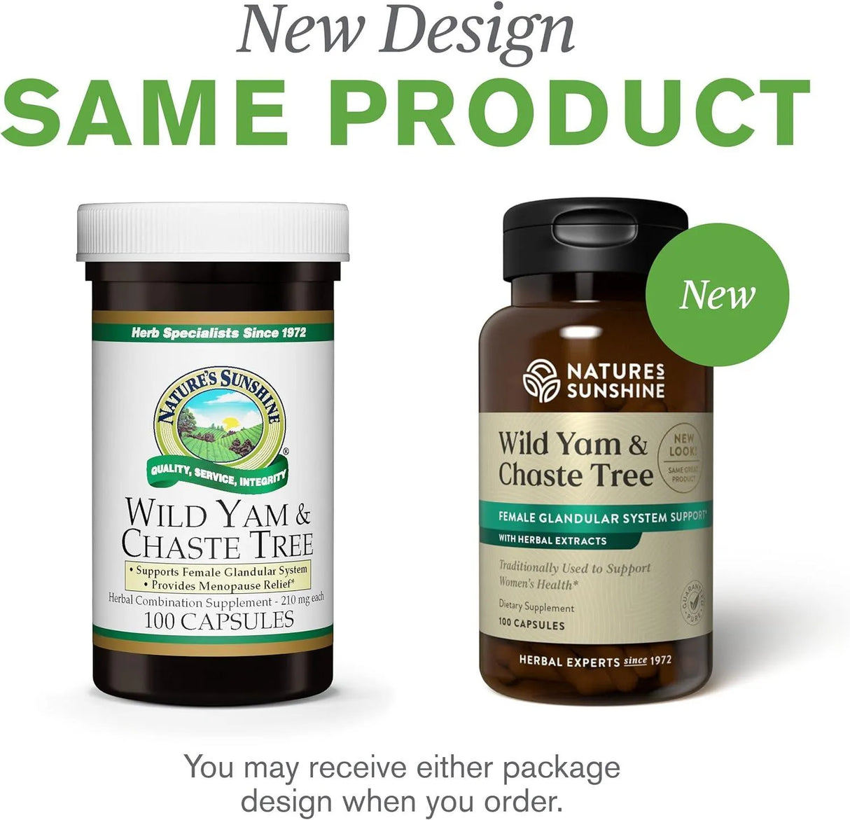 NATURES SUNSHINE - Nature's Sunshine Products Wild Yam & Chaste Tree 100 Capsulas - The Red Vitamin MX - Suplementos Alimenticios - {{ shop.shopifyCountryName }}