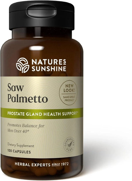 NATURES SUNSHINE - Nature's Sunshine Saw Palmetto 100 Capsulas - The Red Vitamin MX - Suplementos Alimenticios - {{ shop.shopifyCountryName }}