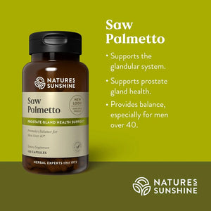 NATURES SUNSHINE - Nature's Sunshine Saw Palmetto 100 Capsulas - The Red Vitamin MX - Suplementos Alimenticios - {{ shop.shopifyCountryName }}