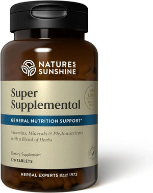 NATURES SUNSHINE - Nature's Sunshine Super Supplemental With Iron 120 Tabletas - The Red Vitamin MX - Suplementos Alimenticios - {{ shop.shopifyCountryName }}