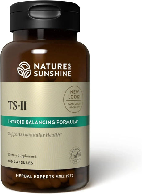 NATURES SUNSHINE - Nature's Sunshine TS II Supports Proper Thyroid Function 100 Capsulas - The Red Vitamin MX - Suplementos Alimenticios - {{ shop.shopifyCountryName }}