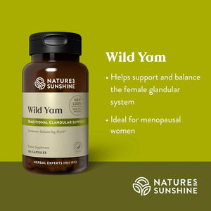 NATURES SUNSHINE - Nature's Sunshine Wild Yam 100 Capsulas - The Red Vitamin MX - Suplementos Alimenticios - {{ shop.shopifyCountryName }}