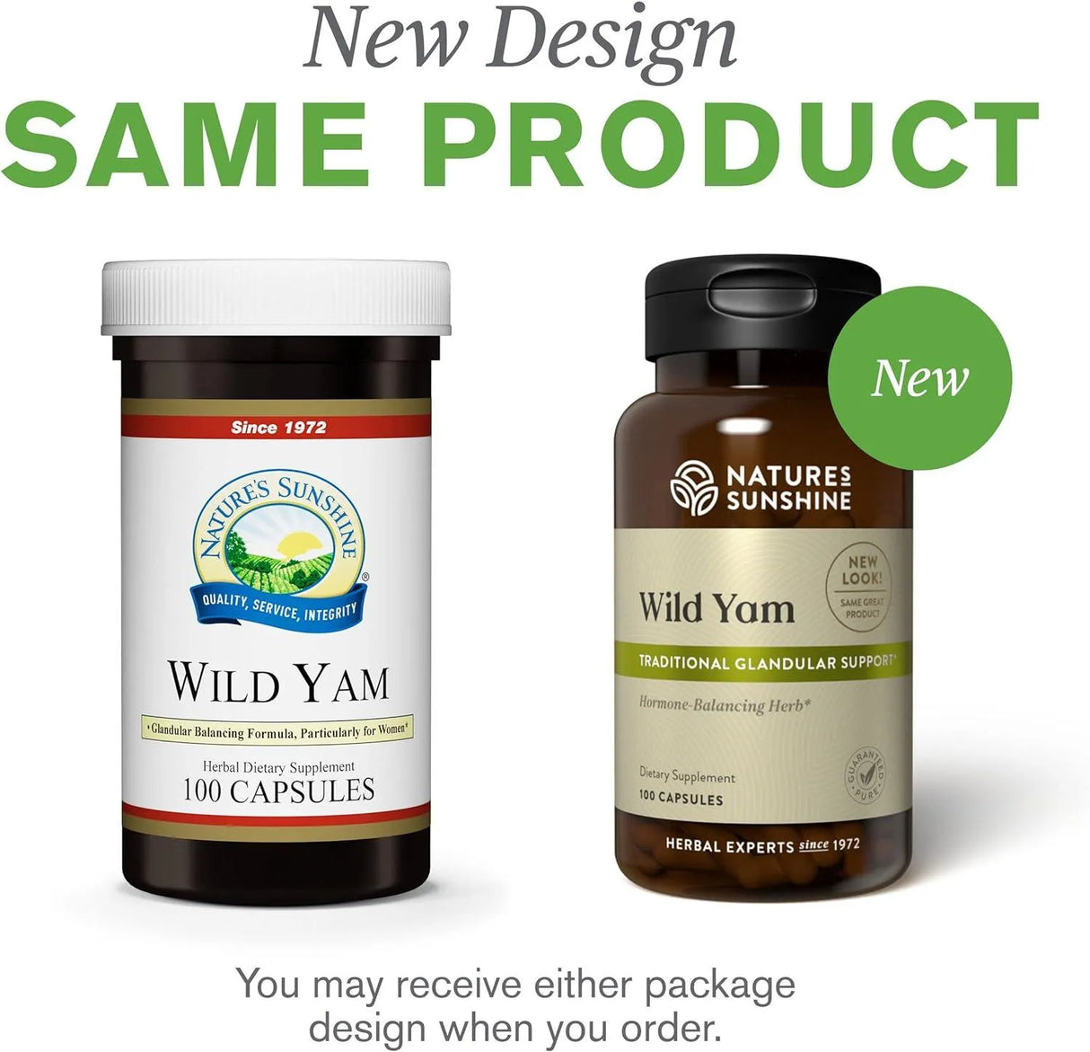 NATURES SUNSHINE - Nature's Sunshine Wild Yam 100 Capsulas - The Red Vitamin MX - Suplementos Alimenticios - {{ shop.shopifyCountryName }}