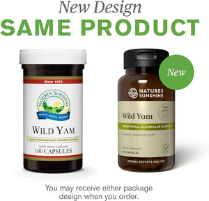 NATURES SUNSHINE - Nature's Sunshine Wild Yam 100 Capsulas - The Red Vitamin MX - Suplementos Alimenticios - {{ shop.shopifyCountryName }}