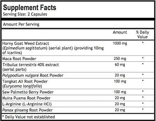 NATURES WELLNESS - Natures Wellness Horny Goat Weed Extract with Maca 60 Capsulas - The Red Vitamin MX - Suplementos Alimenticios - {{ shop.shopifyCountryName }}