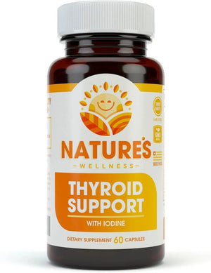 NATURES WELLNESS - Natures Wellness Thyroid Support Complex With Iodine 60 Capsulas - The Red Vitamin MX - Suplementos Alimenticios - {{ shop.shopifyCountryName }}