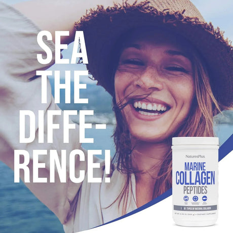 NATURES PLUS - NaturesPlus Marine Collagen Peptides Unflavored 244Gr. - The Red Vitamin MX - Suplementos Alimenticios - {{ shop.shopifyCountryName }}