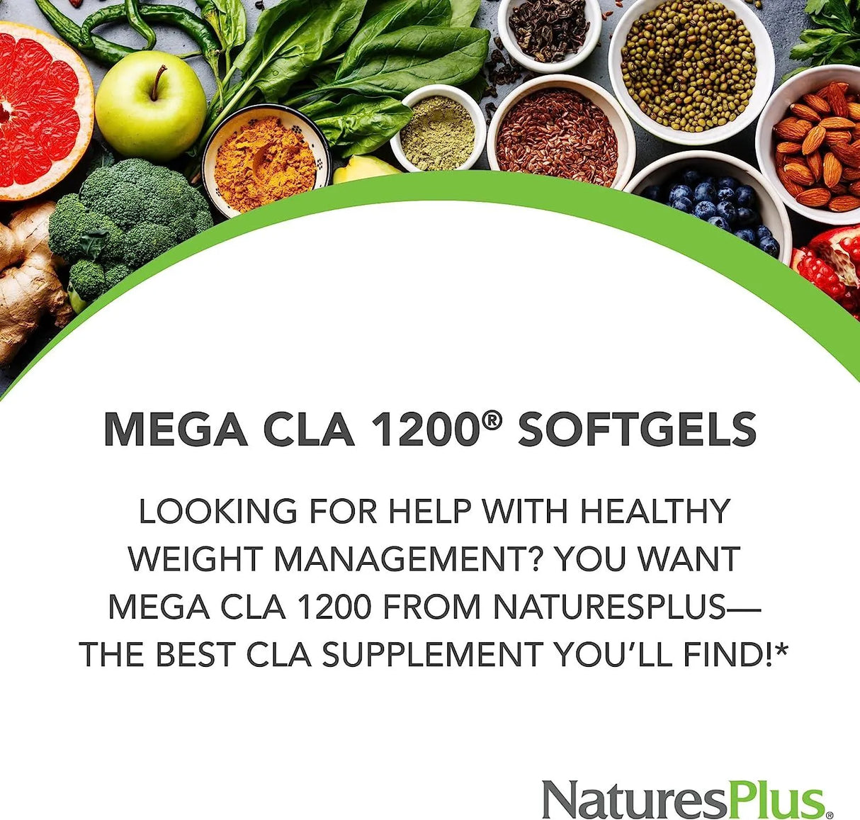 NATURESPLUS - NaturesPlus Mega CLA 1200Mg. 60 Capsulas Blandas - The Red Vitamin MX - Suplementos Alimenticios - {{ shop.shopifyCountryName }}