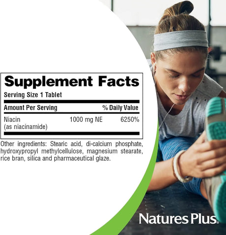 NATURESPLUS - NaturesPlus Niacinamide 1000Mg. 90 Tabletas 2 Pack - The Red Vitamin MX - Suplementos Alimenticios - {{ shop.shopifyCountryName }}