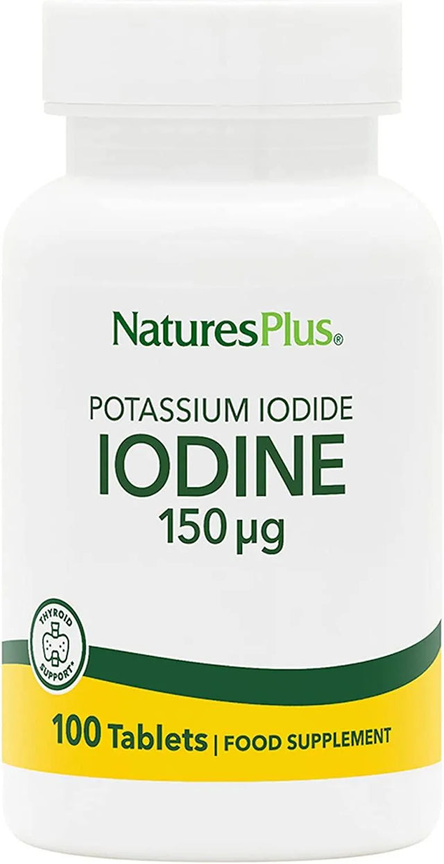 NATURESPLUS - NaturesPlus Potassium Iodide 150Mcg. 100 Tabletas - The Red Vitamin MX - Suplementos Alimenticios - {{ shop.shopifyCountryName }}