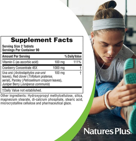 NATURESPLUS - NaturesPlus Ultra Cranberry 1000Mg. 180 Tabletas - The Red Vitamin MX - Suplementos Alimenticios - {{ shop.shopifyCountryName }}