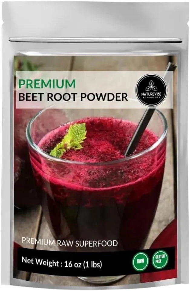 NATUREVIBE BOTANICALS - Naturevibe Botanicals Beet Root Powder 1 Lb. - The Red Vitamin MX - Suplementos Alimenticios - {{ shop.shopifyCountryName }}