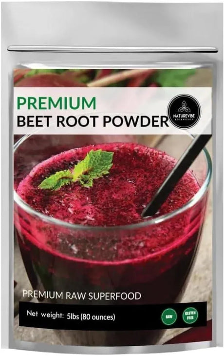 NATUREVIBE BOTANICALS - Naturevibe Botanicals Beet Root Powder 5 Lb. - The Red Vitamin MX - Suplementos Alimenticios - {{ shop.shopifyCountryName }}