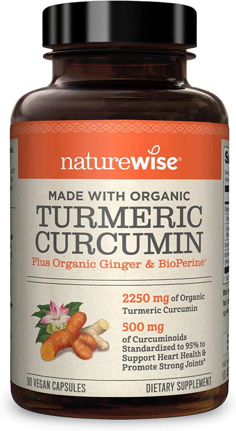 NATUREWISE - NatureWise Curcumin Turmeric 2250Mg. 90 Capsulas - The Red Vitamin MX - Suplementos Alimenticios - {{ shop.shopifyCountryName }}