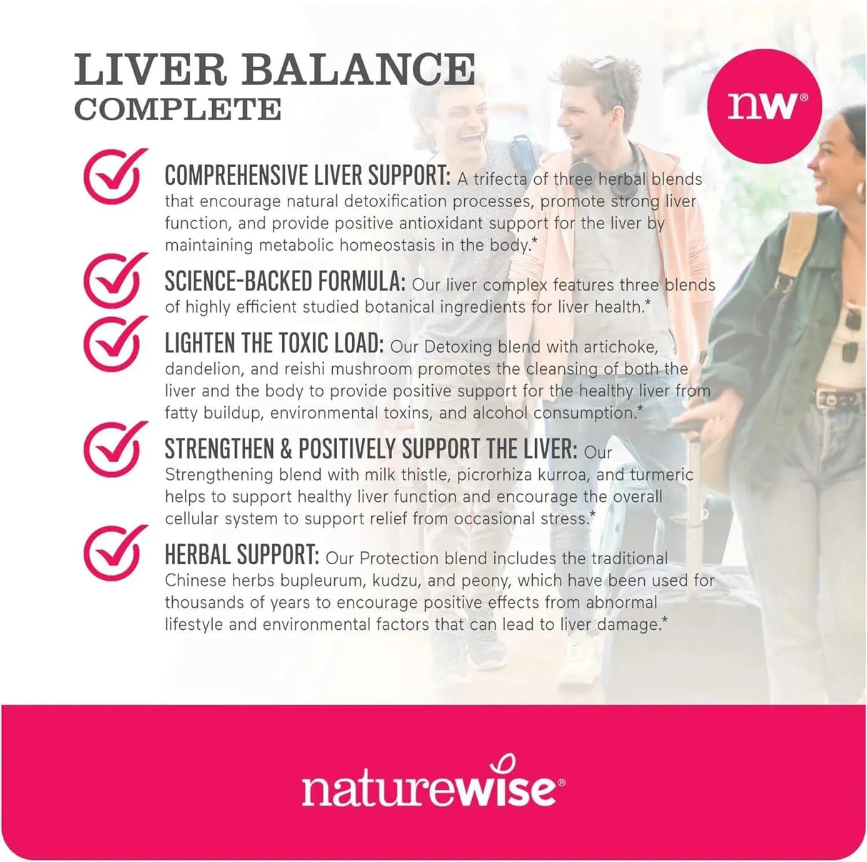 NATUREWISE - NatureWise Liver Detox Cleanse 120 Capsulas - The Red Vitamin MX - Suplementos Alimenticios - {{ shop.shopifyCountryName }}