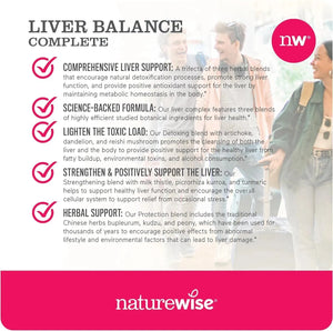 NATUREWISE - NatureWise Liver Detox Cleanse 120 Capsulas - The Red Vitamin MX - Suplementos Alimenticios - {{ shop.shopifyCountryName }}