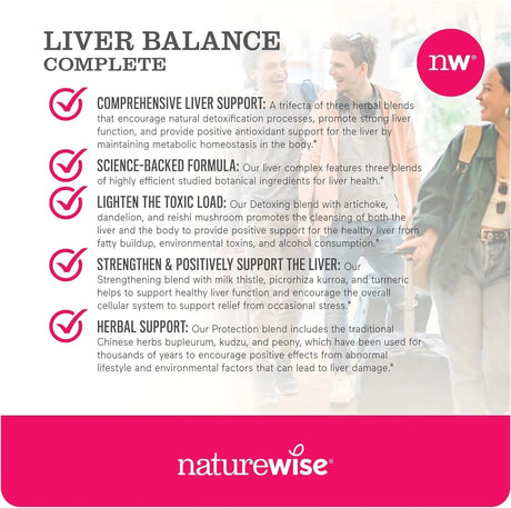 NATUREWISE - NatureWise Liver Detox Cleanse 60 Capsulas - The Red Vitamin MX - Suplementos Alimenticios - {{ shop.shopifyCountryName }}