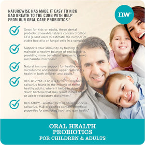 NATUREWISE - NatureWise Oral Health Chewable Probiotics 50 Tabletas Masticables - The Red Vitamin MX - Suplementos Alimenticios - {{ shop.shopifyCountryName }}