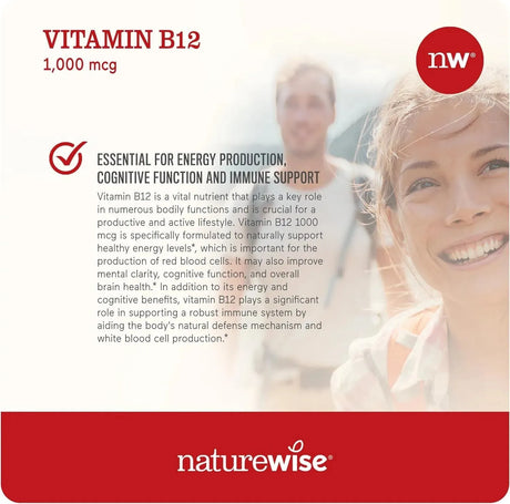 NATUREWISE - NatureWise Vitamin B12 1,000mcg 360 Capsulas Blandas - The Red Vitamin MX - Suplementos Alimenticios - {{ shop.shopifyCountryName }}