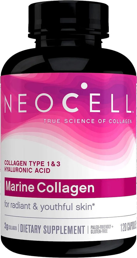 NEOCELL - NeoCell Marine Collagen 120 Capsulas - The Red Vitamin MX - Suplementos Alimenticios - {{ shop.shopifyCountryName }}