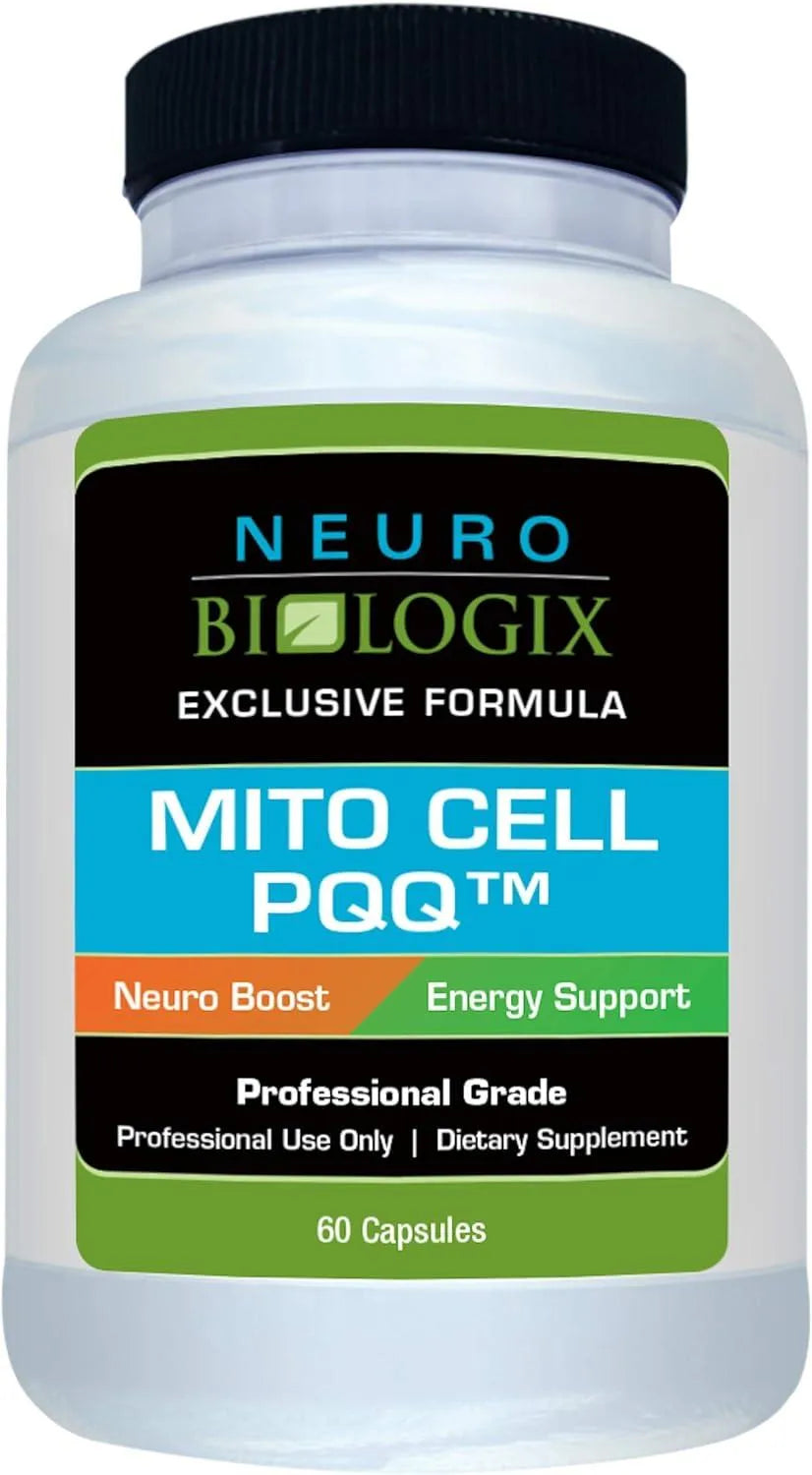 NEUROBIOLOGIX - Neurobiologix Mito Cell PQQ Energy Supplement 60 Capsulas - The Red Vitamin MX - Suplementos Alimenticios - {{ shop.shopifyCountryName }}