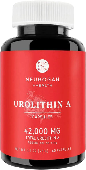 NEUROGAN HEALTH - Neurogan High-Potency Urolithin A 700Mg. 60 Capsulas - The Red Vitamin MX - Suplementos Alimenticios - {{ shop.shopifyCountryName }}