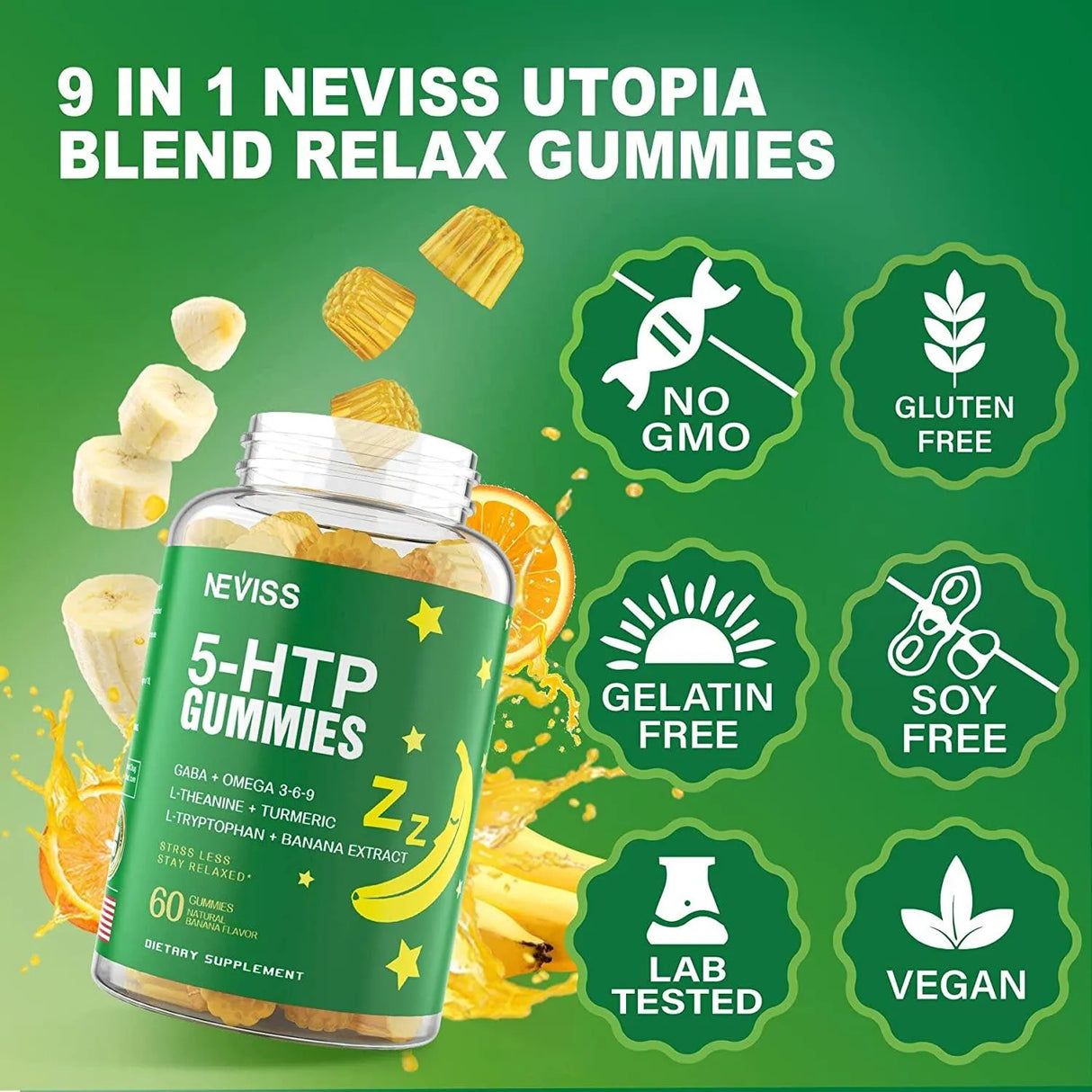 NEVISS - Neviss 5-HTP Gummies 60 Gomitas 2 Pack - The Red Vitamin MX - Suplementos Alimenticios - {{ shop.shopifyCountryName }}