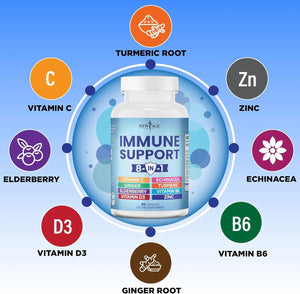 NEW AGE - NEW AGE 8 in 1 Immune Support Booster 60 Capsulas 2 Pack - The Red Vitamin MX - Suplementos Alimenticios - {{ shop.shopifyCountryName }}