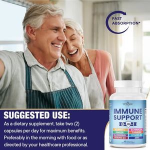 NEW AGE - NEW AGE 8 in 1 Immune Support Booster 60 Capsulas 2 Pack - The Red Vitamin MX - Suplementos Alimenticios - {{ shop.shopifyCountryName }}