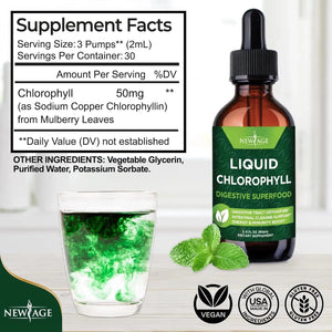 NEW AGE - New Age Chlorophyll Liquid Drops 60Ml. 2 Pack - The Red Vitamin MX - Suplementos Alimenticios - {{ shop.shopifyCountryName }}