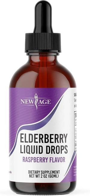 NEW AGE - New Age Elderberry Syrup Black Elderberry Liquid Drops 60Ml. - The Red Vitamin MX - Suplementos Alimenticios - {{ shop.shopifyCountryName }}