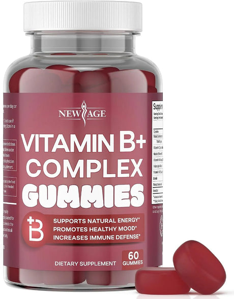 NEW AGE - New Age Vitamin B Complex 60 Gomitas - The Red Vitamin MX - Suplementos Alimenticios - {{ shop.shopifyCountryName }}