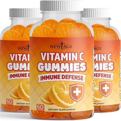 NEW AGE - NEW AGE Vitamin C Gummies 60 Gomitas 3 Pack - The Red Vitamin MX - Suplementos Alimenticios - {{ shop.shopifyCountryName }}