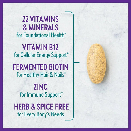 NEW CHAPTER - New Chapter One Daily Multivitamin 72 Tabletas - The Red Vitamin MX - Suplementos Alimenticios - {{ shop.shopifyCountryName }}