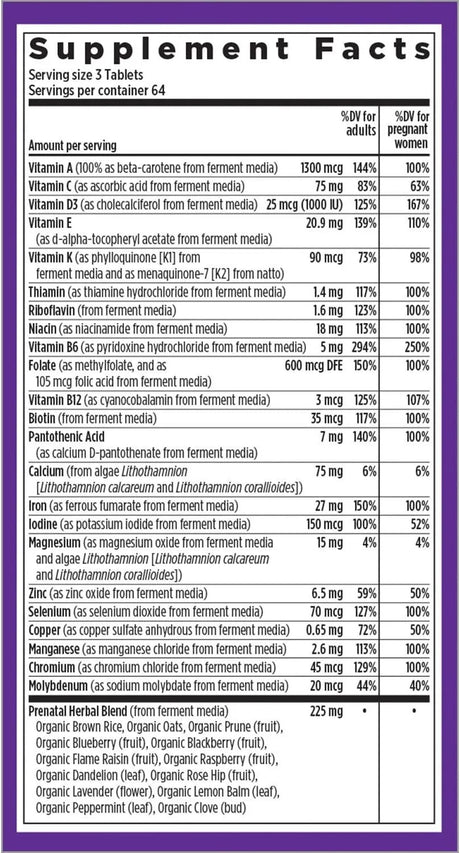 NEW CHAPTER - New Chapter Perfect Prenatal Vitamins 192 Capsulas - The Red Vitamin MX - Suplementos Alimenticios - {{ shop.shopifyCountryName }}