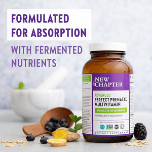 NEW CHAPTER - New Chapter Perfect Prenatal Vitamins 192 Capsulas - The Red Vitamin MX - Suplementos Alimenticios - {{ shop.shopifyCountryName }}